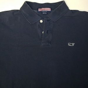 Vineyard Vines Medium S/S Polo Shirt Blue Whale